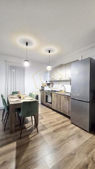 Apartament cu 2 camere semidecomandat, mobilat în Giroc