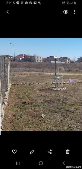 Teren de 500 mp, în Exterior Vest