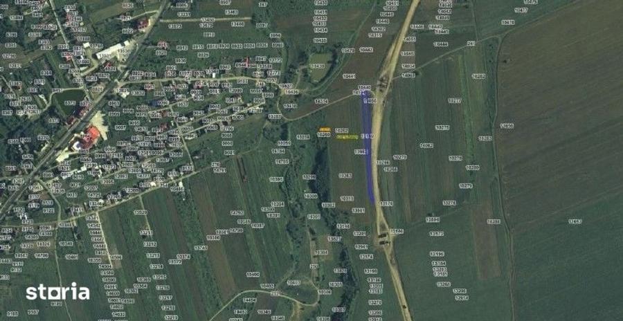 Teren de 2950 mp, în Albota