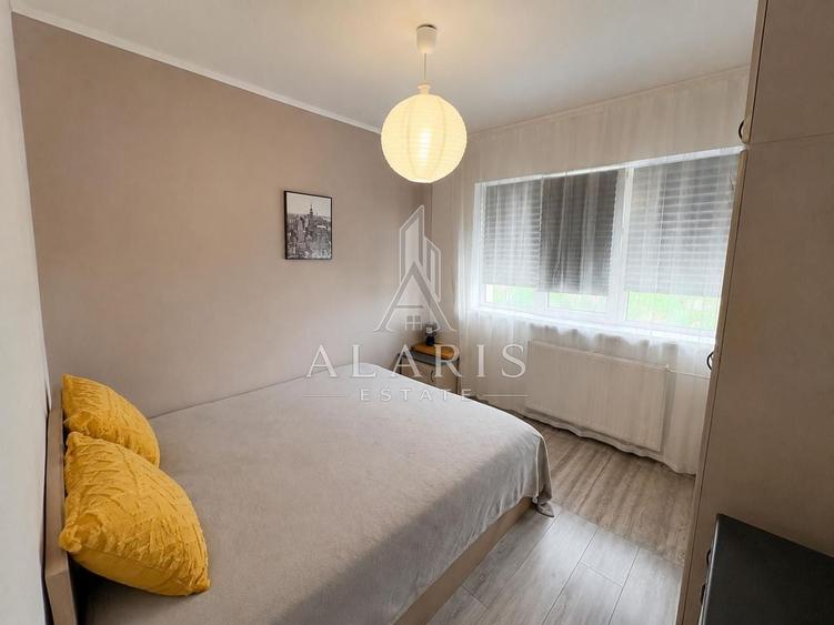 Apartament cu 3 camere semidecomandat, mobilat în Circumvalațiunii