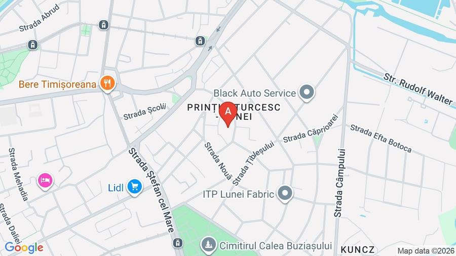 Apartament cu 3 camere decomandat în Lunei