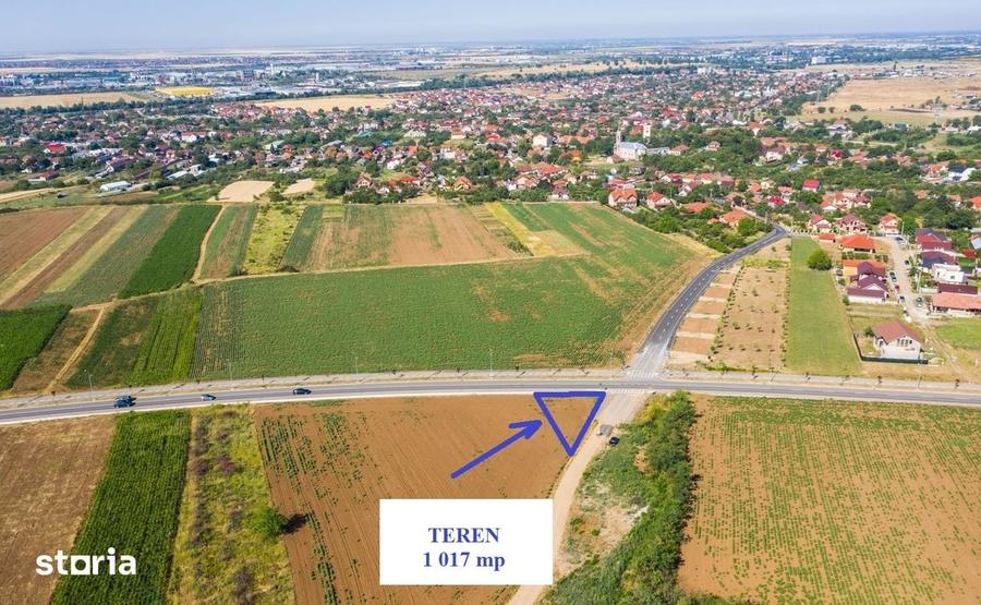 Teren de 1000 mp, în Oncea