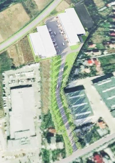 Teren industrial , Autorizat, 22.552 mp, zona Aeroport CLUJ