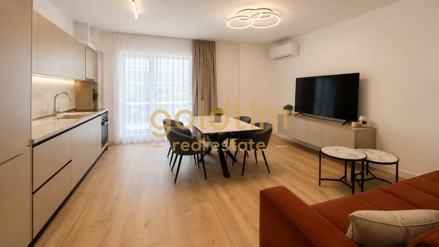 Apartament cu 3 camere decomandat, mobilat în Pipera
