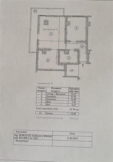 Apartament cu 3 camere semidecomandat, mobilat în Moșilor