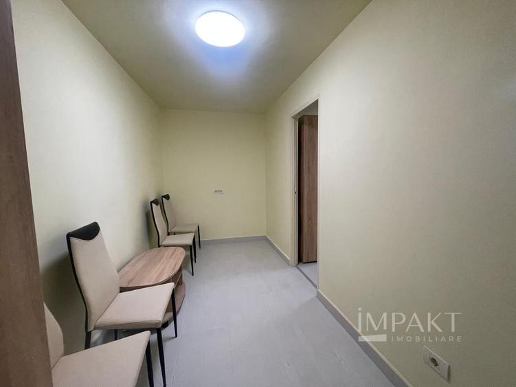 Apartament cu 2 camere decomandat, mobilat în Central