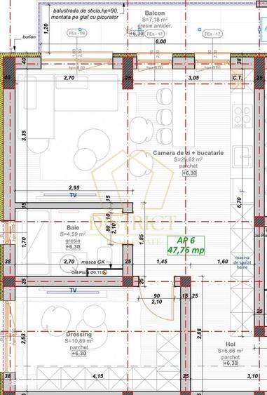 Apartament cu 2 camere în Girocului
