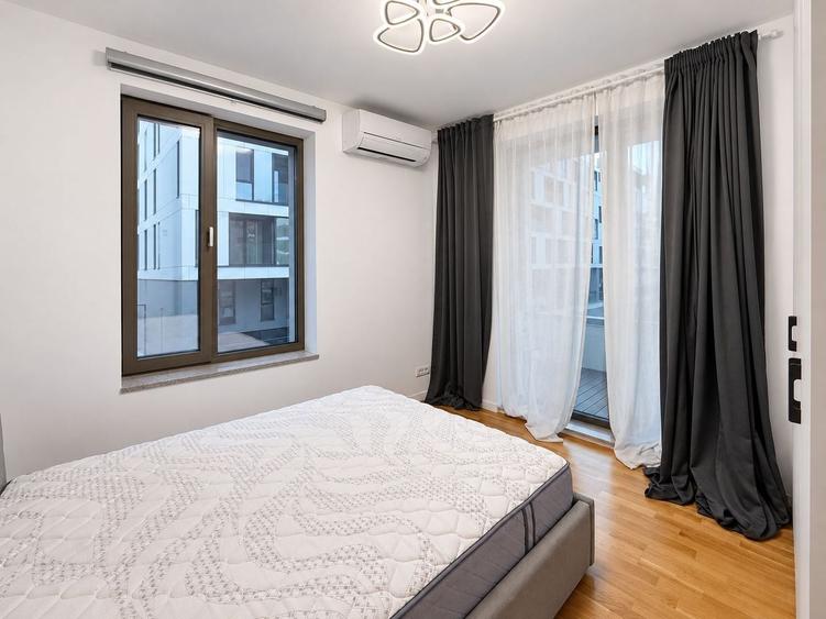 Apartament cu 2 camere decomandat, mobilat în Herăstrău