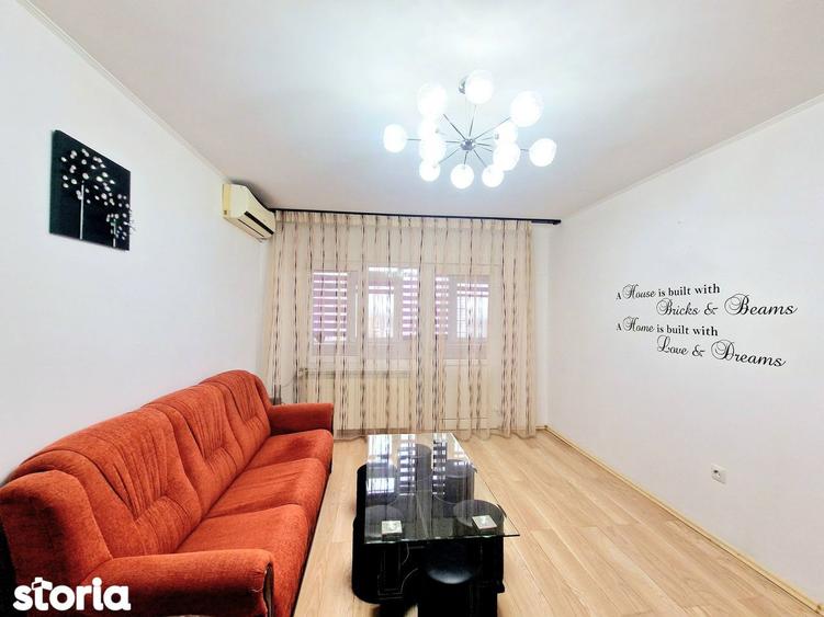 Apartament cu 3 camere decomandat, mobilat în Central