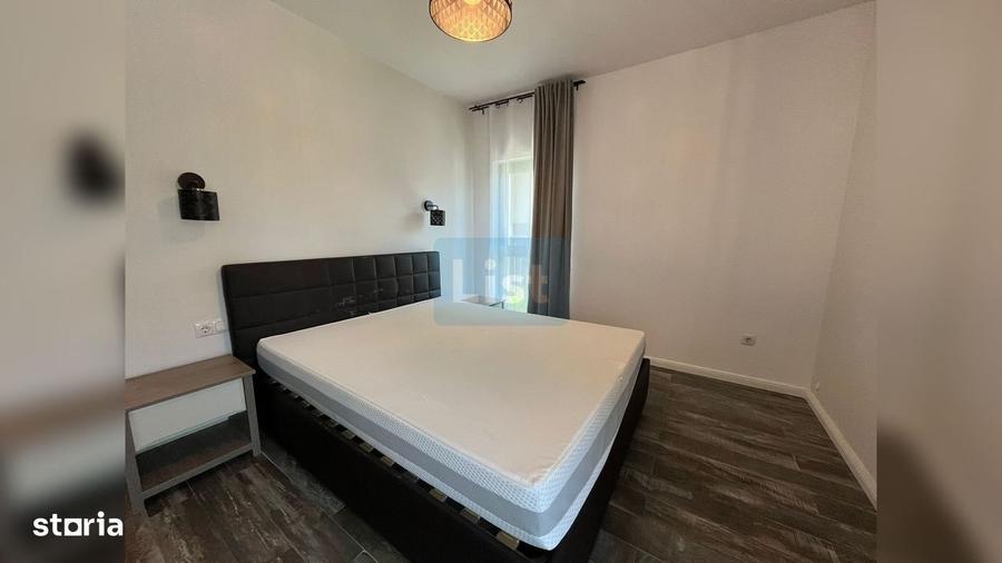 Apartament cu 2 camere semidecomandat, mobilat în Borhanci