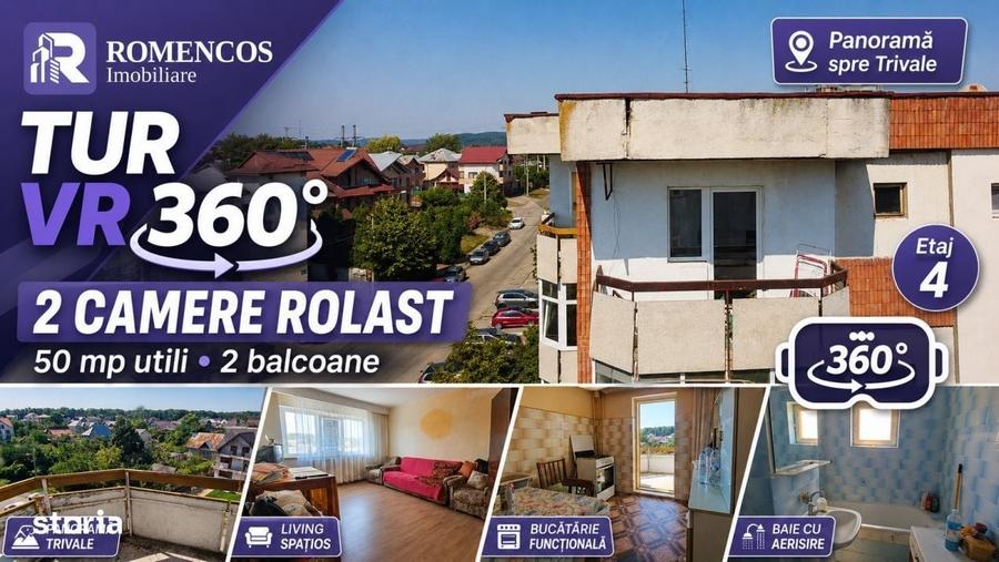 Apartament cu 2 camere decomandat în Rolast