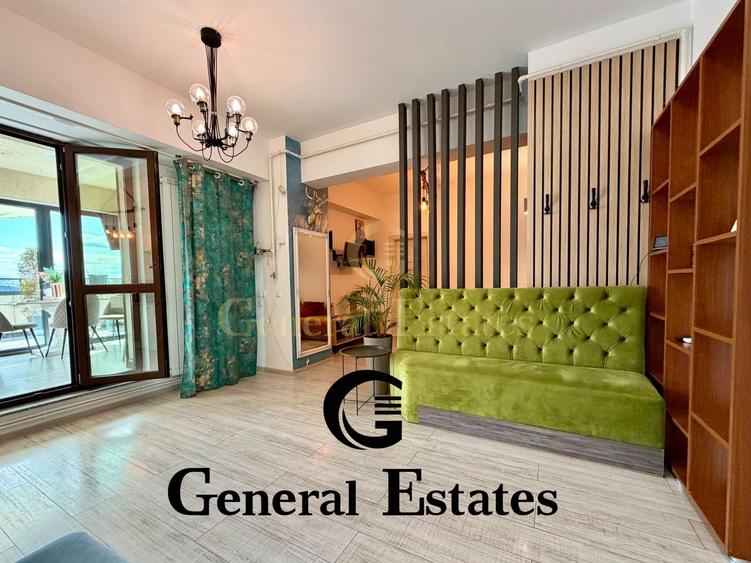 Apartament cu 2 camere semidecomandat, mobilat în Moara de foc