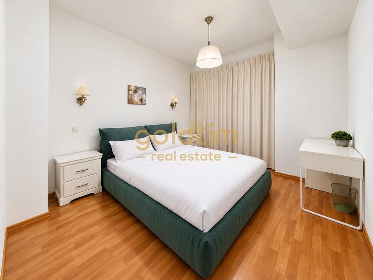 Apartament cu 3 camere semidecomandat, mobilat în Pipera