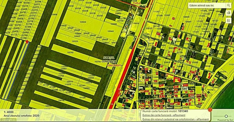 Teren de 5000 mp, în Central