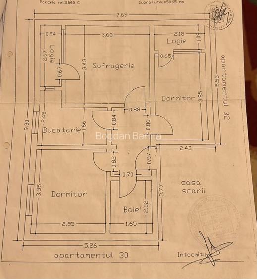 Apartament 3 Camere – Zona Sud | Etaj 2/4 | Centrală Proprie