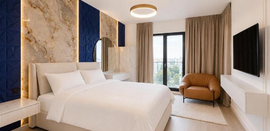 Apartament cu 3 camere semidecomandat, mobilat în Dristor
