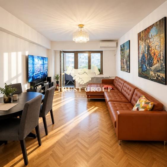 Apartament cu 3 camere decomandat, mobilat în Titulescu