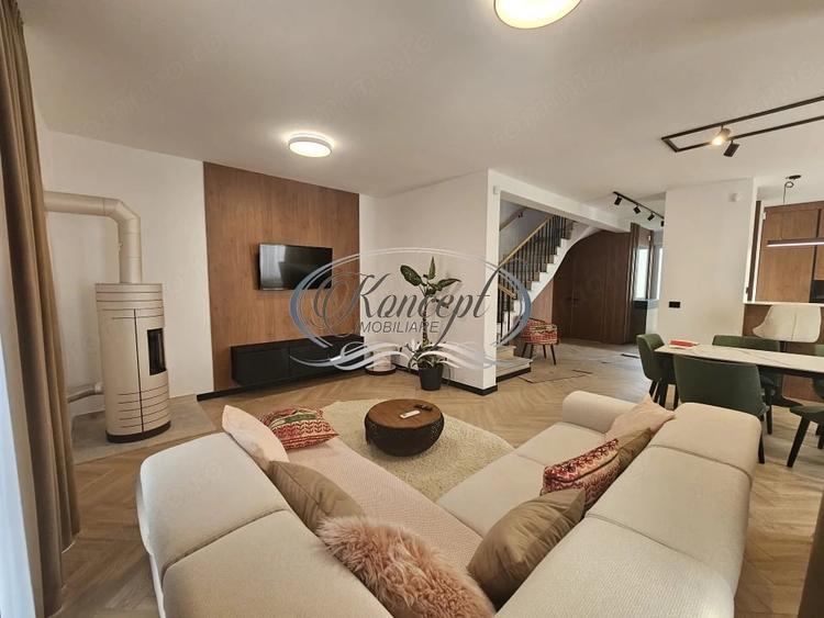 Gilau, casa mobilata cu parc privat in complex - 20