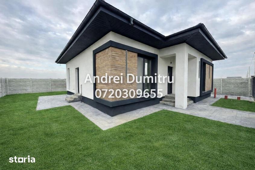 Casa noua 4 camere, panouri fotovoltaice si gaz, teren 370 mp, Berceni - 3