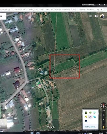 Teren de 1445 mp, în Central