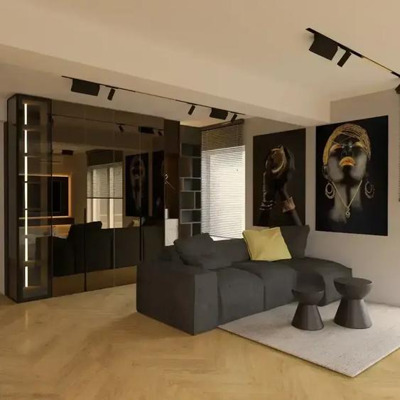 Apartament cu 3 camere decomandat în Exterior Est