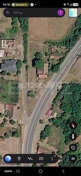 Teren extravilan, 17088 mp, zona Beltiug