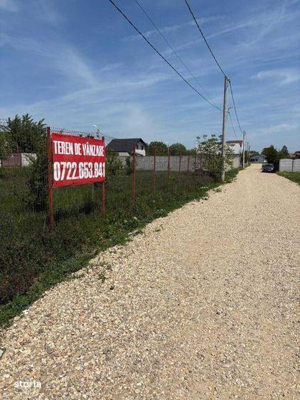 Teren de 750 mp, în Ciorogârla