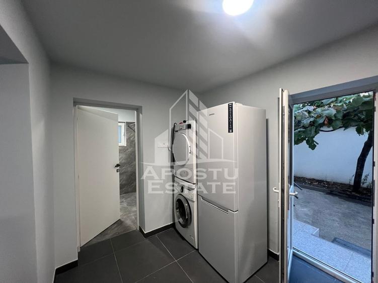 Apartament cu 2 camere semidecomandat, mobilat în Ghiroda