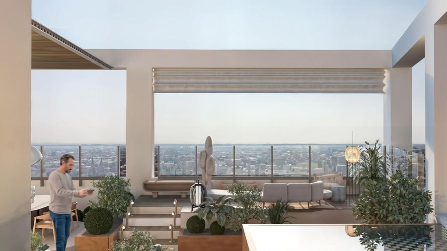 Penthouse cu 5 camere decomandat în Take Ionescu