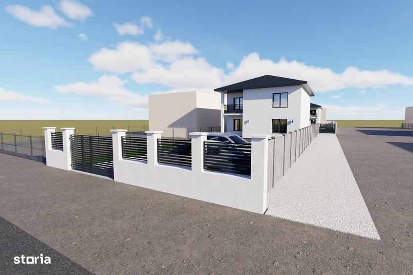 Casă cu 4 camere cu Teren 500 Mp în Ciorogârla