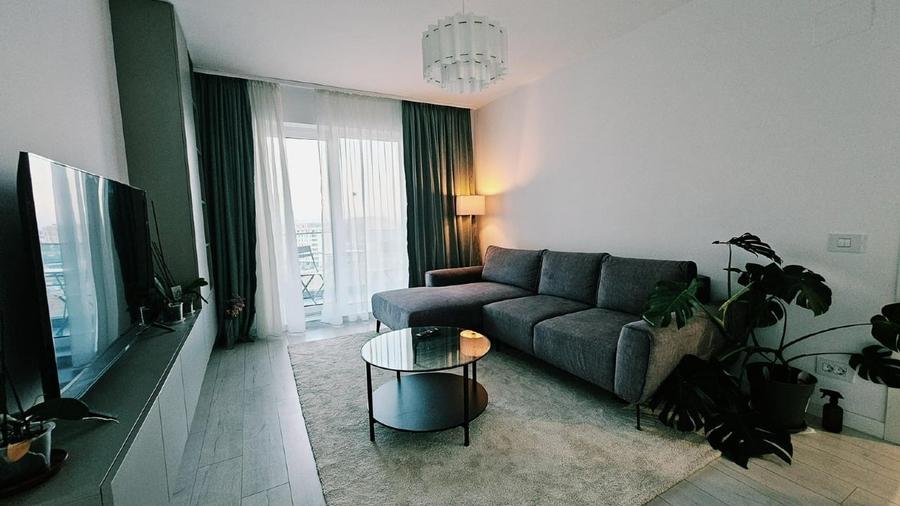 Apartament cu 2 camere decomandat, mobilat în Theodor Pallady