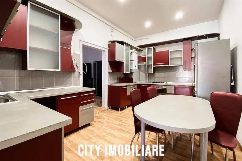 Apartament cu 4 camere circular, mobilat în Gruia