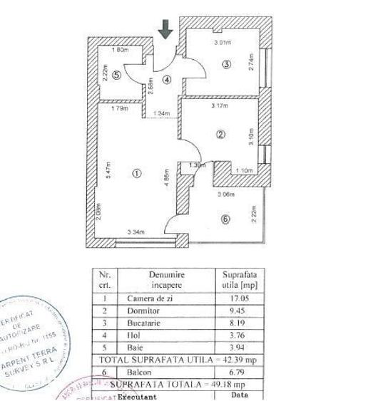 2 Camere + Parcare AN 2016 Terasa Patrata Park Politehnica Bloc NOU - 1