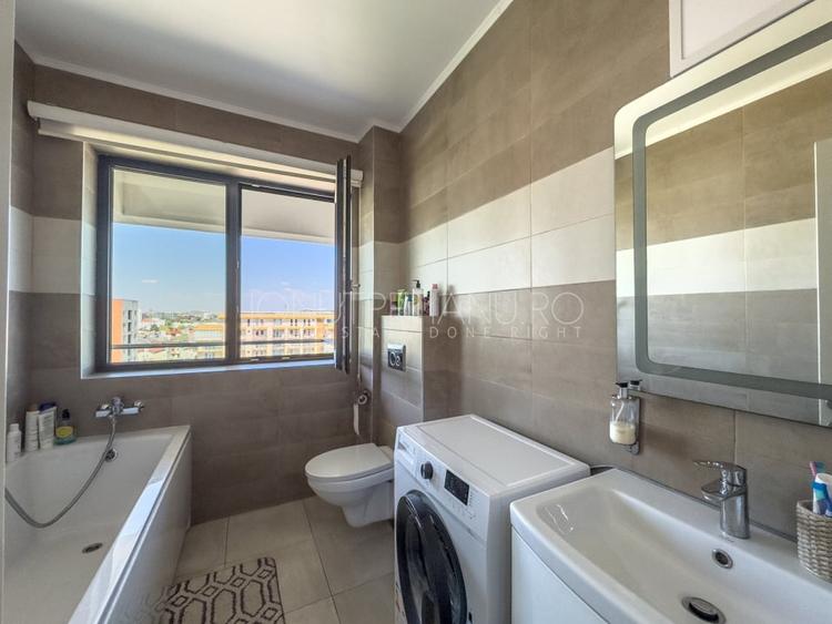 Apartament cu 2 camere semidecomandat, mobilat în Nord