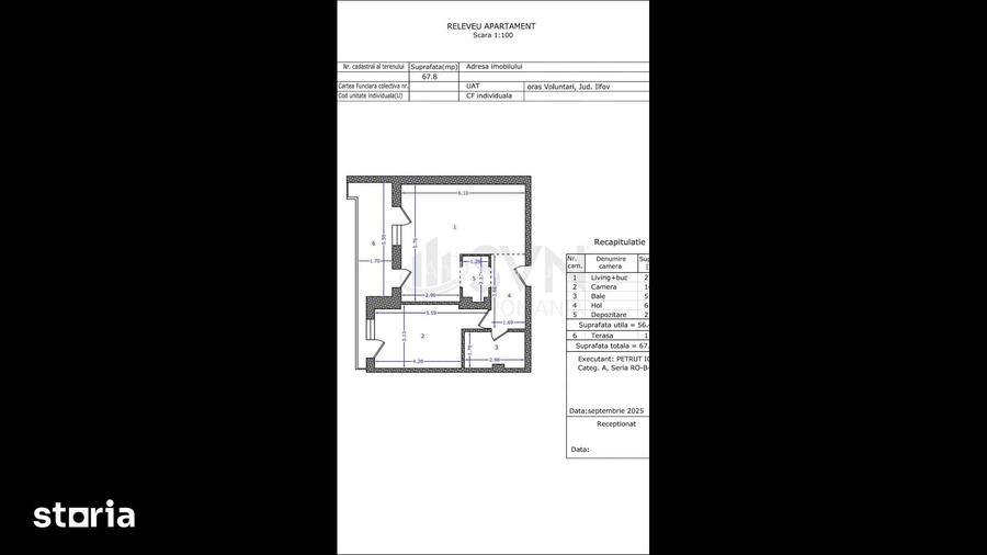 Pipera l Apartament 2 camere 69 mp l Imobil nou