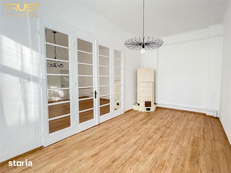 Apartament cu 3 camere, mobilat în Central