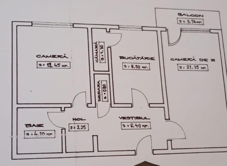 Apartament cu 2 camere decomandat în Vitan Mall