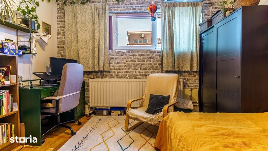 Apartament cu 3 camere semidecomandat, mobilat în Borhanci