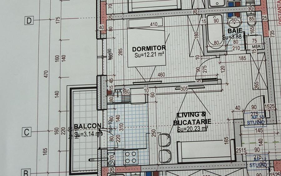 Apartament cu 2 camere decomandat în Militari