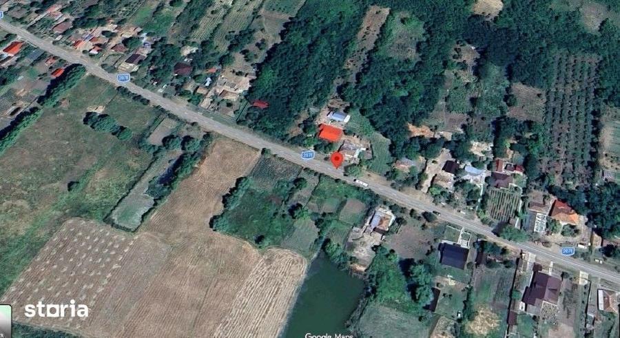 Casă cu 3 camere cu Teren 3633 Mp în Delești