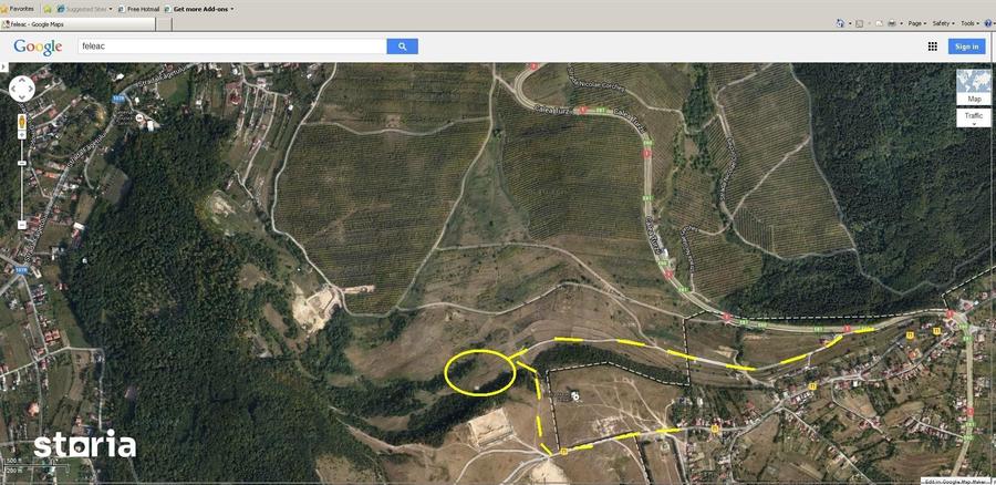 Teren de 4000 mp, în Feleacu
