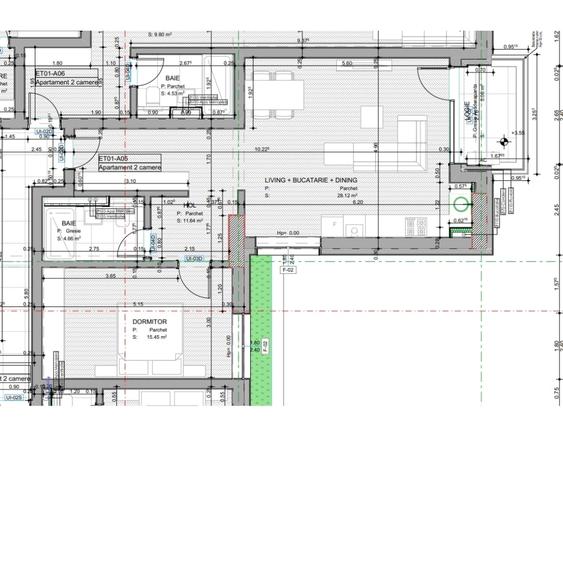 Apartament 2 camere Constanta - O.B.A LUXURY PLUS- Predare 2026 - 16