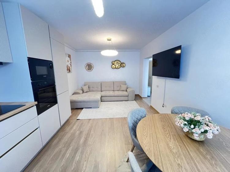 De inchiriat-apartament-2 camere-open space-nou-mobilat-utilat-parcare - 5