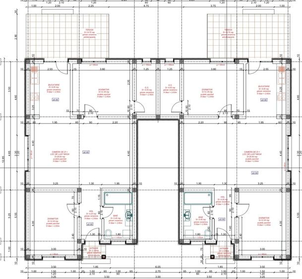 Duplex cu 3 camere cu Teren 334 Mp în Moșnița Nouă