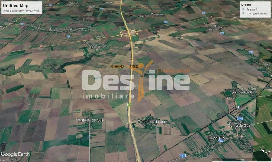 Teren agricol extravilan de 41225 mp, în Dumbrava