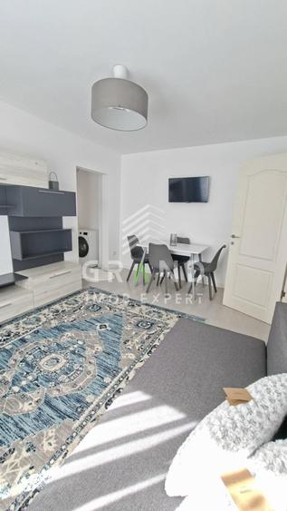 Apartament cu 2 camere semidecomandat, mobilat în Mănăștur