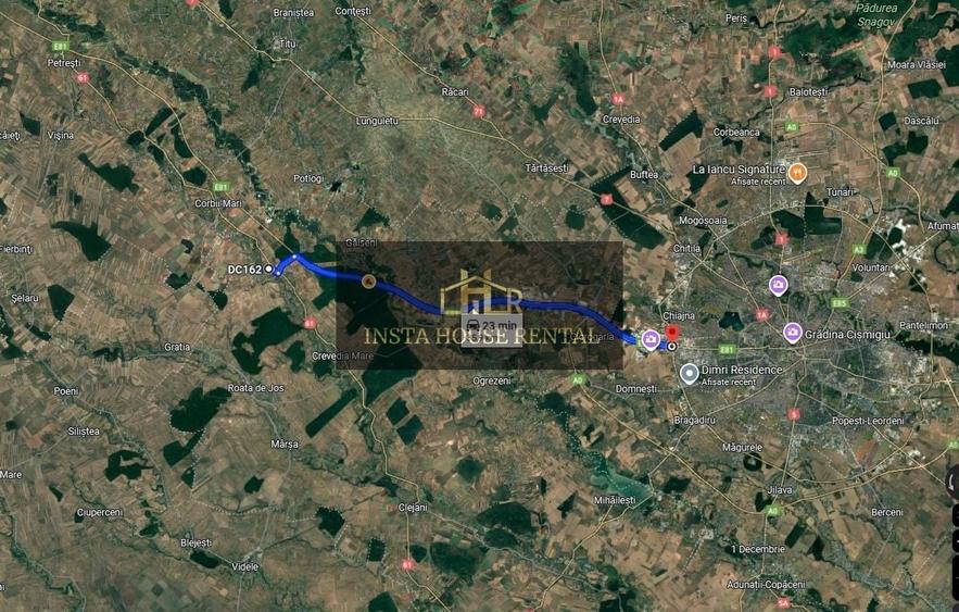 Teren Construcții intravilan de 500 mp, în Vânătorii Mici