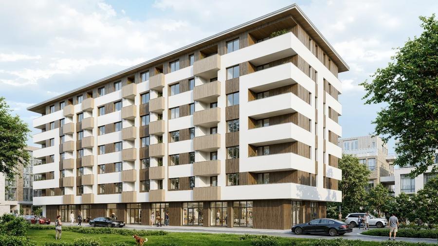 Apartament cu 3 camere decomandat în Chiajna