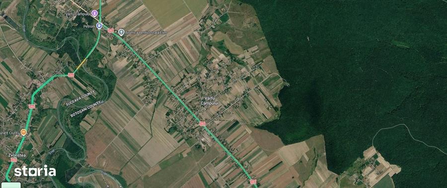 Casă cu 4 camere cu Teren 3700 Mp în Vârfu Câmpului