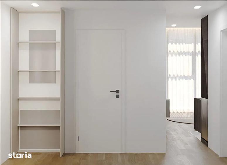 Apartament cu 3 camere semidecomandat, mobilat în Floreasca